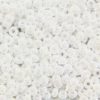 Lustred Opaque White Preciosa Seed Beads