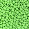 Opaque Spring Green Preciosa Seed Beads