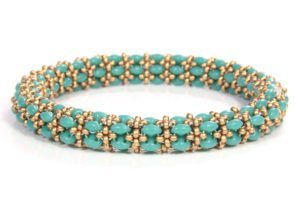 Golden Turquoise Tudor Bangle Bracelet Kit