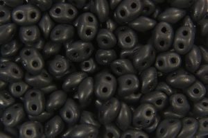 Matt Black Precision Twin Beads
