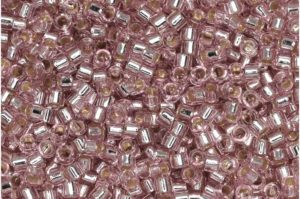 Silver Lined Pale Bush Delica Beads