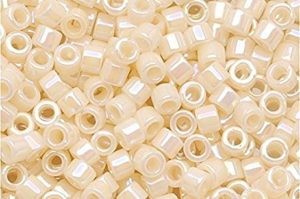 Opaque Cream Delica Beads