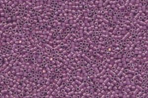 Pink Lustre Opaque Mauve Delica Beads