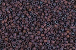 Matte Metallic Copper Delica Beads