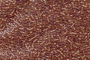 Sparkling Dark Amber Delica Beads