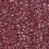 Sparkling Cranberry Lined Crystal Delica Beads