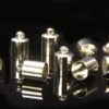 8mm Silver Glue In End Caps 8pcs
