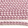 Lilac Glass Pearls