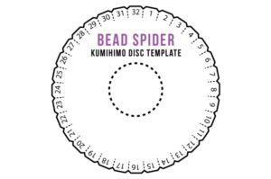 DIY Kumihimo Disc Template and Assembly Instructions Download