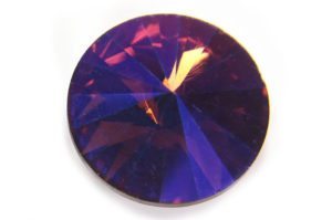 20mm UltraCoat Purple Sunset Aurora Crystal Rivoli
