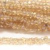 Golden Champagne AB Size 11 Micro Crystals
