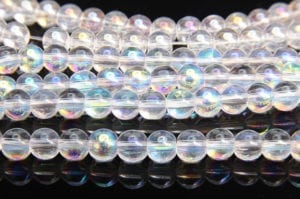 Clear AB Aurora Beads