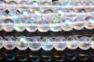 Clear AB Aurora Beads