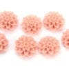 Antique Pink Chrysanthemum Hand Crafted Gemstone Flowers
