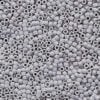 Matte Opaque Ghost Grey Delica Beads