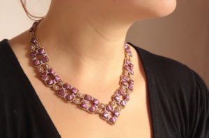 Damson Berkeley Square Necklace Kit