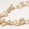7-8mm Champagne Peach Keshi Freshwater Pearls