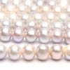 AAA-Grade Natural Silver Potato Pearls