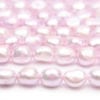 Pink Baroque Nugget Pearls