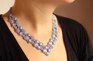 Periwinkle Berkeley Square Necklace Kit