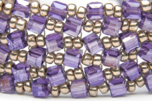 Flat Herringbone Crystal Bracelet Tutorial Products