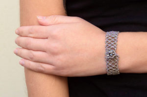 Misty Lavender Vienna Micro Crystal Netted Bracelet Kit