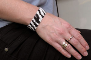 Zebra Tapestry Bracelet Kit