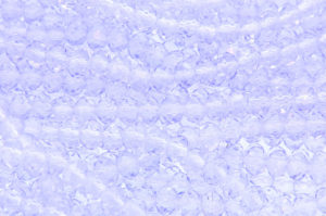 Opaque Baby Blue Crystal Donuts