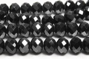 Jet Black Crystal Donut