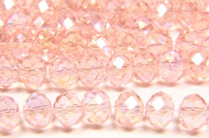 Pink AB Crystal Donut