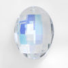 Crystal AB Oval Crystal Pendant