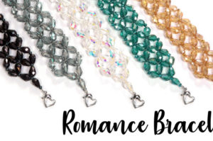 Romance Crystal Drop Bracelet Pattern Download