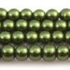 Olive Glass Pearl