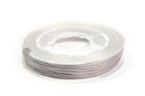 Silver Grey Polyester Thread