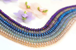 6x4mm Aurora Rondelle Bundle