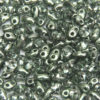 Semi Metallic Olive Preciosa Twin Beads