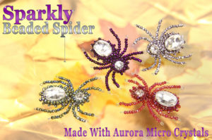 Sparkly Beaded Spider Pattern Download