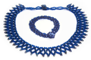 Constellation Netted Collar Necklace & Bracelet Pattern Download