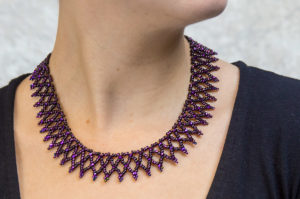 Magenta Meteor Constellation Necklace & Bracelet Kit