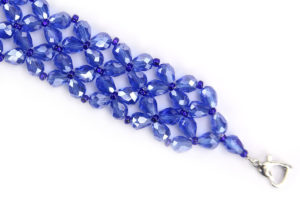 Cobalt Blue Romance Bracelet Kit