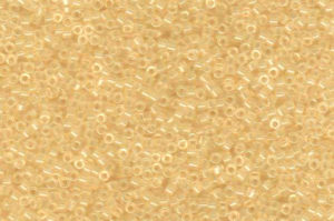 Transparent Pale Beige Delica Beads