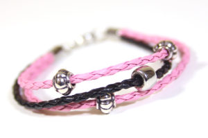 Leather Twist Charm Bracelet Kit