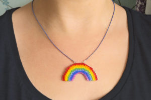 Rainbow Pendant Pattern Download