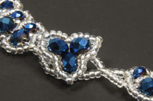 Crystal Clover Beaded Clasp Pattern Download