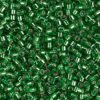 Silver Lined Light Green Delica Beads