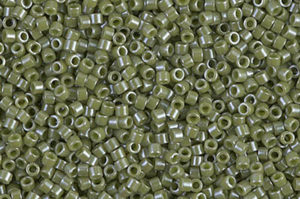 Opaque Cactus Luster Delica Beads
