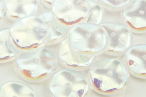 Clear AB Ripple Bead
