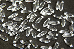 Clear Crystal Czech Glass Daggers