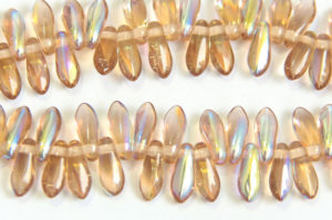 Champagne AB Czech Glass Daggers