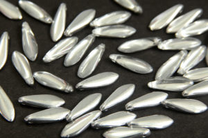 Silver Czech Glass Daggers